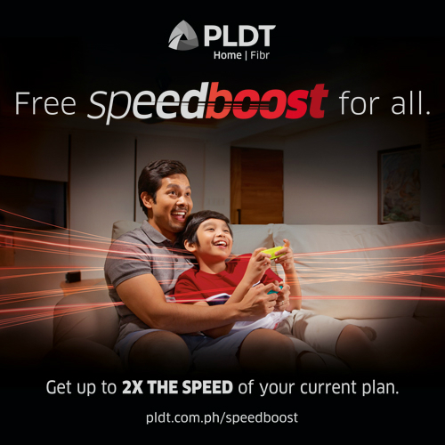 PLDT Home speed boost