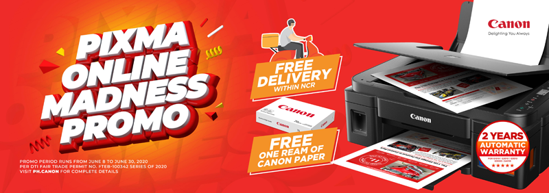 Canon PH Pixma Online Madness Promo