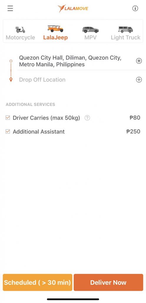 Lalamove Debuts LalaJeep